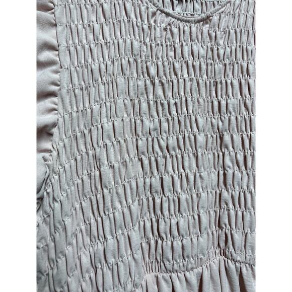 Beeson River Dress Woman’s 3XL Pink Smocked Ruffle Sleeve Modest Cottage Core - Picture 11 of 12